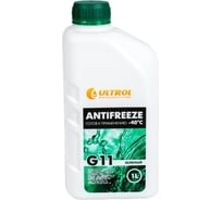 Антифриз ULTROL G11, зелёный, -40С, 1 л 609