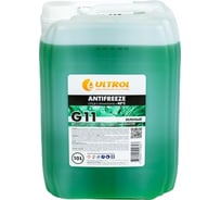 Антифриз ULTROL G11, зелёный, -40С, 10 л 623