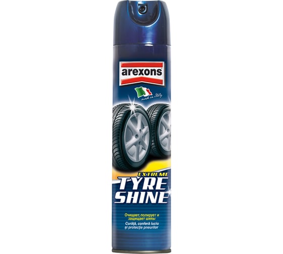 Пенный чернитель шин на силиконовой основе AREXONS Extreme Tyre Shine 400 мл 35020 7164