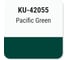 Автомобильная ремонтная металлизированная эмаль KUDO Ford Focus Pacific Green KU-42055 2