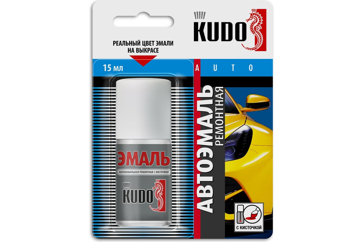 Автомобильная ремонтная эмаль с кисточкой KUDO Бежевый 235 KU-70235 ...