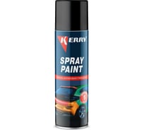 Акриловая глянцевая эмаль KERRY черная KR-011