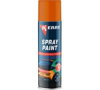 Акриловая глянцевая эмаль KERRY оранжевая KR-026