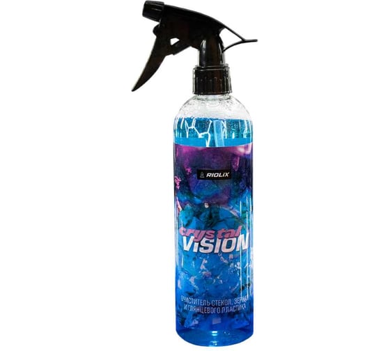 Очиститель стекол зеркал и глянцевого пластика RIOLIX Cristal Vision 500 мл cv_05 1