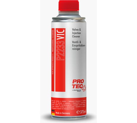 Жидкость для очистки бензиновых систем PRO-TEC Valves & Injection Cleaner Strong Formula P2233-SF
