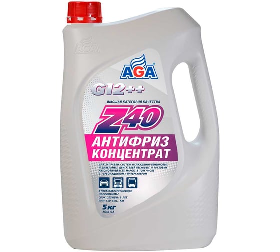Антифриз AGA Z40 концентрат, красный AGA313Z 1