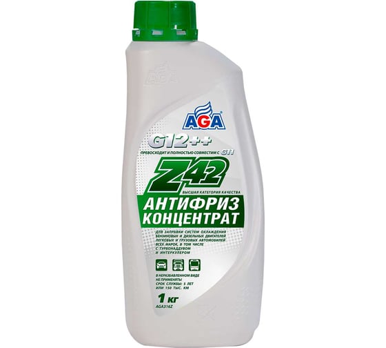 Антифриз AGA Z42 концентрат, зеленый AGA316Z 1