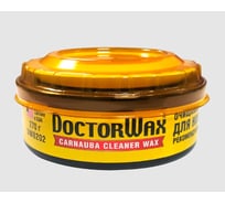 Пастообразный очищающий полироль-защита DoctorWax с воском Карнауба для новых покрытий. В комплект входит аппликатор DW8202