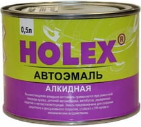 Эмаль HOLEX широкого спектра применения, серебристая, 0.5 л HAS-57164