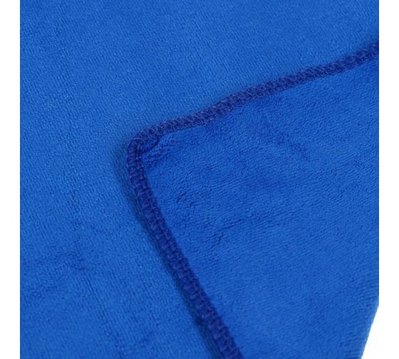 Салфетка для автомобиля Grand Caratt микрофибра, 350 г/м2, 40x40 см, синий 5391079