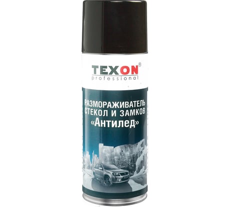 Размораживатель стекол TEXON Proffesional 520 мл, аэрозоль баллон 1111255 ТХ182138