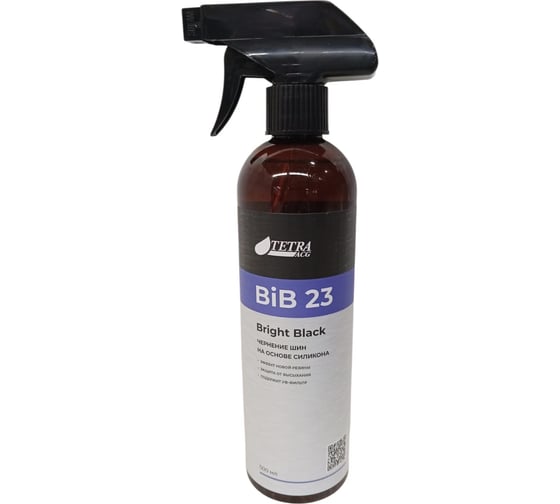 Чернение шин ACG Nerotire BiB 23 Bright Black на основе силикона 500 мл 1029007 1