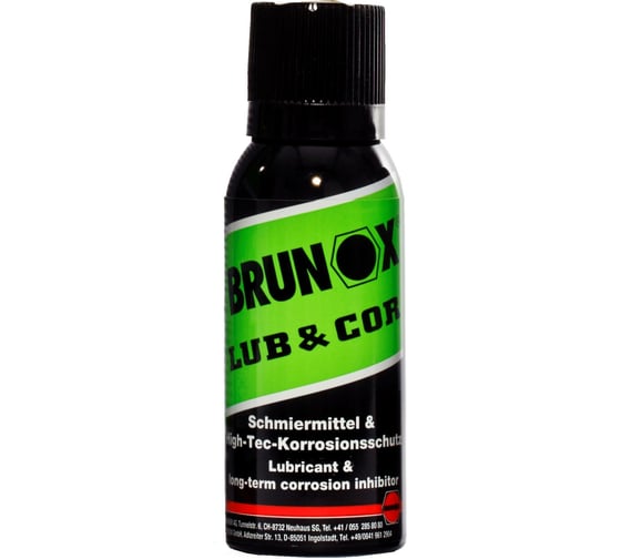 Смазка для защиты от коррозии BRUNOX LUB&COR, 100ml аэрозоль BRG010LC
