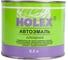 Алкидная автоэмаль HOLEX 9005 черная 0,5 литра HAS-96367 1