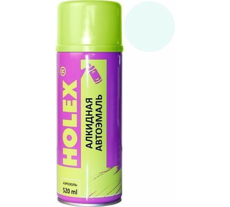Автоэмаль HOLEX 202 белая аэрозоль, 520мл HAS-2313