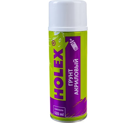 Акриловый грунт HOLEX белый аэрозоль, 520мл HAS-3976