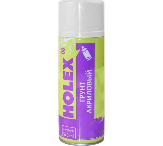 Акриловый грунт HOLEX белый аэрозоль, 520мл HAS-3976