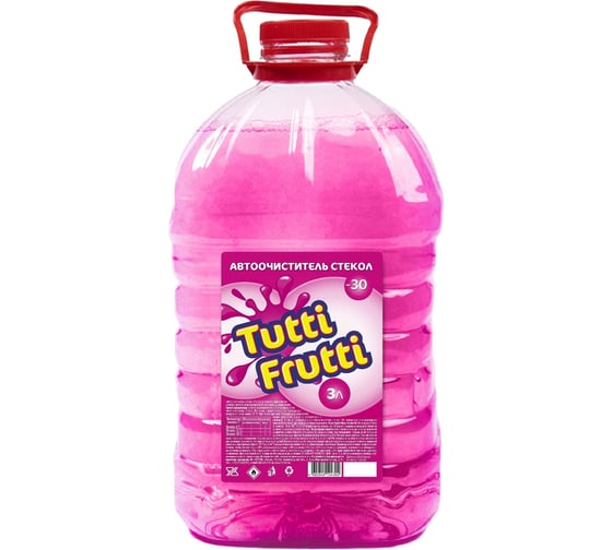 Жидкость в бачок омывателя Fin joy TUTTI FRUTTI -30 ПЭТ 3 л 66104304 1