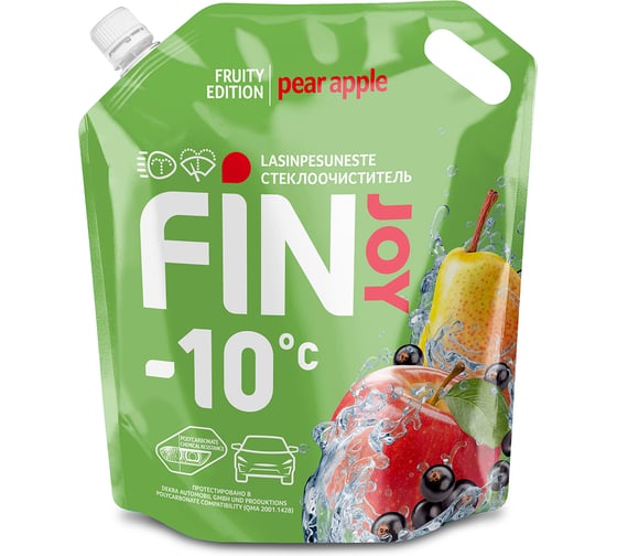 Жидкость в бачок омывателя Fin joy FRUITY -10 DP 3 л 66101297 1