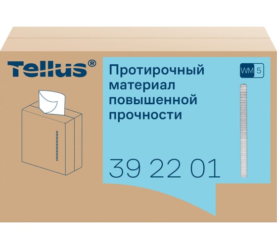 Нетканый протирочный материал повышенной прочности Tellus 392201 1