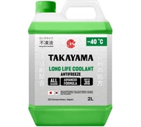 Антифриз Takayama Antifreeze Long Life Coolant green -40 2л 99980
