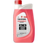 Антифриз Takayama Antifreeze Long Life Coolant red -50 1л 101636