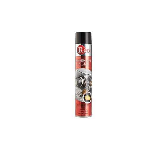 Полироль пластика RED глянцевый, Лимон, аэрозоль, 1 л R4752