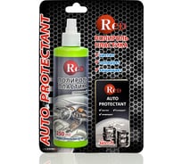 Полироль пластика RED глянцевый с губкой, черный лед 250мл R4253