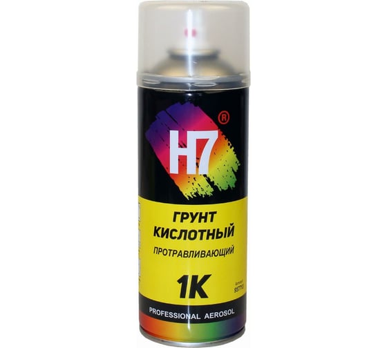 Кислотный протравливающий грунт H7 1К зеленый, аэрозоль, 520 мл 957713