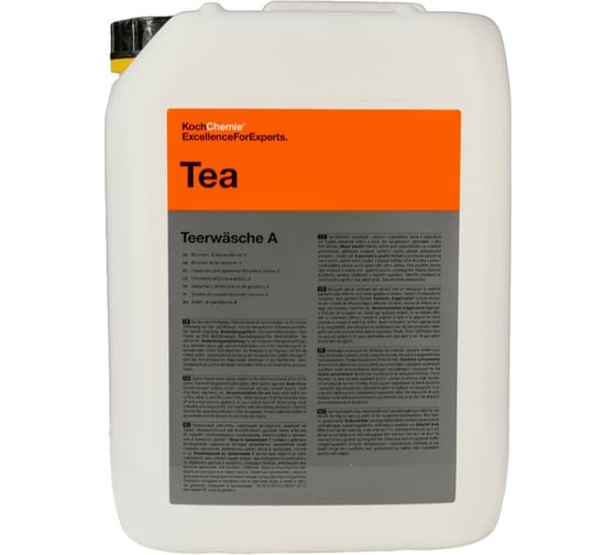 Очиститель ЛКП от смолы и битума Koch Chemie TEERWASCHE A 391010 10 л 019437