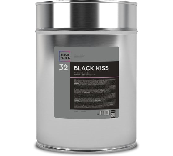 Чернитель с эффектом мокрых шин SMART BLACK KISS 32, 5 л Smart Open 15325