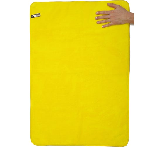 Полотенце для сушки Adolf Bucher AB Fluffy из микрофибры 60x90см, 800 гр. желтое 12.9999