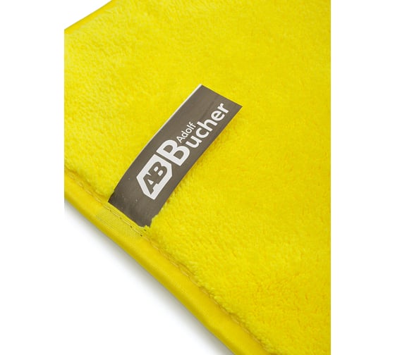 Полотенце для сушки Adolf Bucher AB Fluffy из микрофибры 60x90см, 800 гр. желтое 12.9999