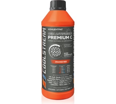 Концентрат антифриза CoolStream Premium C 1.7 кг CS-010114-C