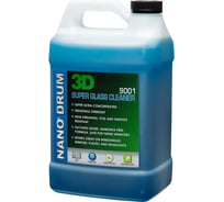 Очиститель стекол 3D Super Glass Cleaner 9001G01 концентрат, 3.78 л 020613