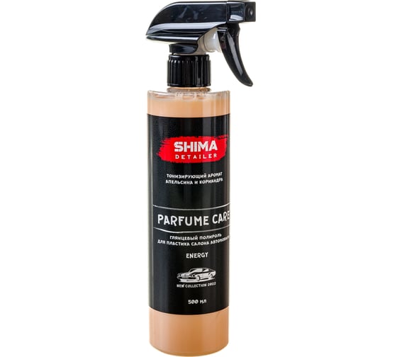 Глянцевый полироль для пластика SHIMA DETAILER PARFUME CARE ENERGY 500 мл 4603740921688