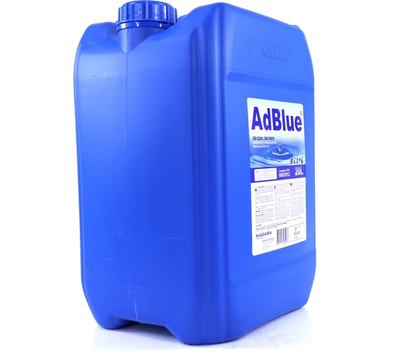 Жидкость NIAGARA AdBlue 20 л, мочевина, для систем SCR Евро 4/5/6 004008000013