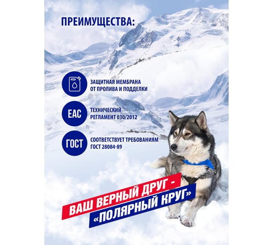 Охлаждающая жидкость NIAGARA Тосол Полярный круг А40М 1 кг канистра 000200300006