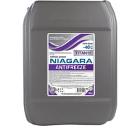 Охлаждающая жидкость для коммерческой техники NIAGARA Антифриз Ниагара TITAN HD-40 20кг 001001020013