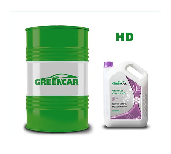 Антифриз автомобильный GreenCar Coolant HD, 220 кг GCC-044 1