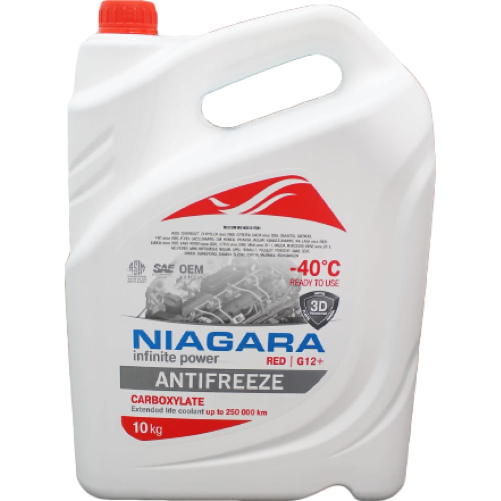 Антифриз niagara red g12