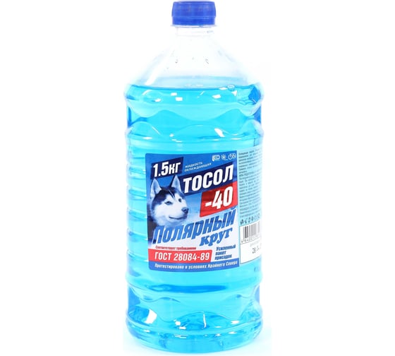 Охлаждающая жидкость NIAGARA Тосол Полярный круг А40М 1,5 кг 002003000005