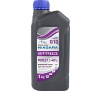 Охлаждающая жидкость NIAGARA Антифриз Ниагара G13 фиолетовый 1 кг 001035032006