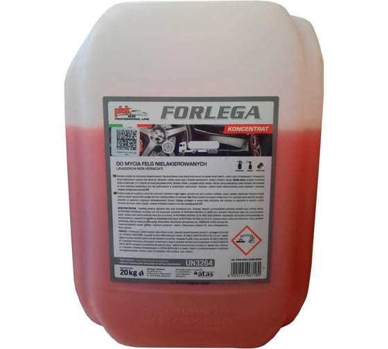 Средство для мойки дисков ATAS FORLEGA на кислотной основе (концентрат), 20 кг/ ЧЗ A1903 1