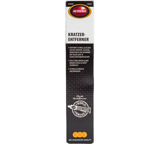 Удалитель царапин Autosol Scratch Remover 75мл 01001300