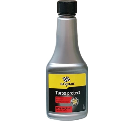 Профилактическая присадка в моторное масло Bardahl TURBO PROTECT защита турбины, 325 мл 3216B