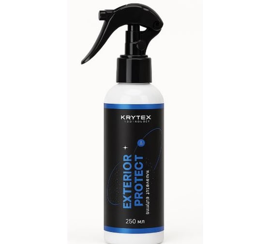 Быстрая керамическая защита для кузова KRYTEX 250 мл блеск, защита от солнца и реагентов EXTERIOR PROTECT 1