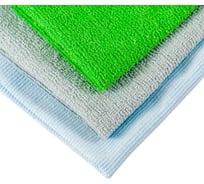 Набор салфеток из микрофибры для сушки после мытья автомобиля Zipower 3 шт PM0300