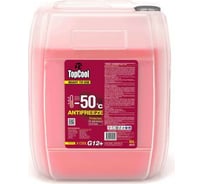 Охлаждающая жидкость TOPCOOL Antifreeze Х cool -50 C розовый G12+, 10л Z0039