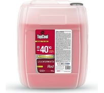 Охлаждающая жидкость TOPCOOL Antifreeze Red -40 C красный, 10 кг Z0057
